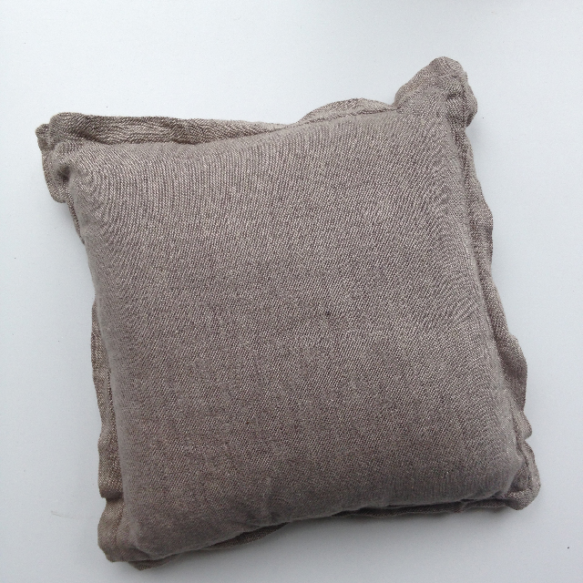 CUSHION, Brown Linen Country Road 50cm